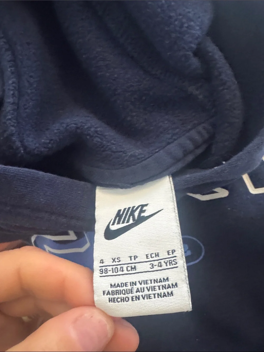 Nike Kids Dark Navy Sweatshirt & sweatpants Set